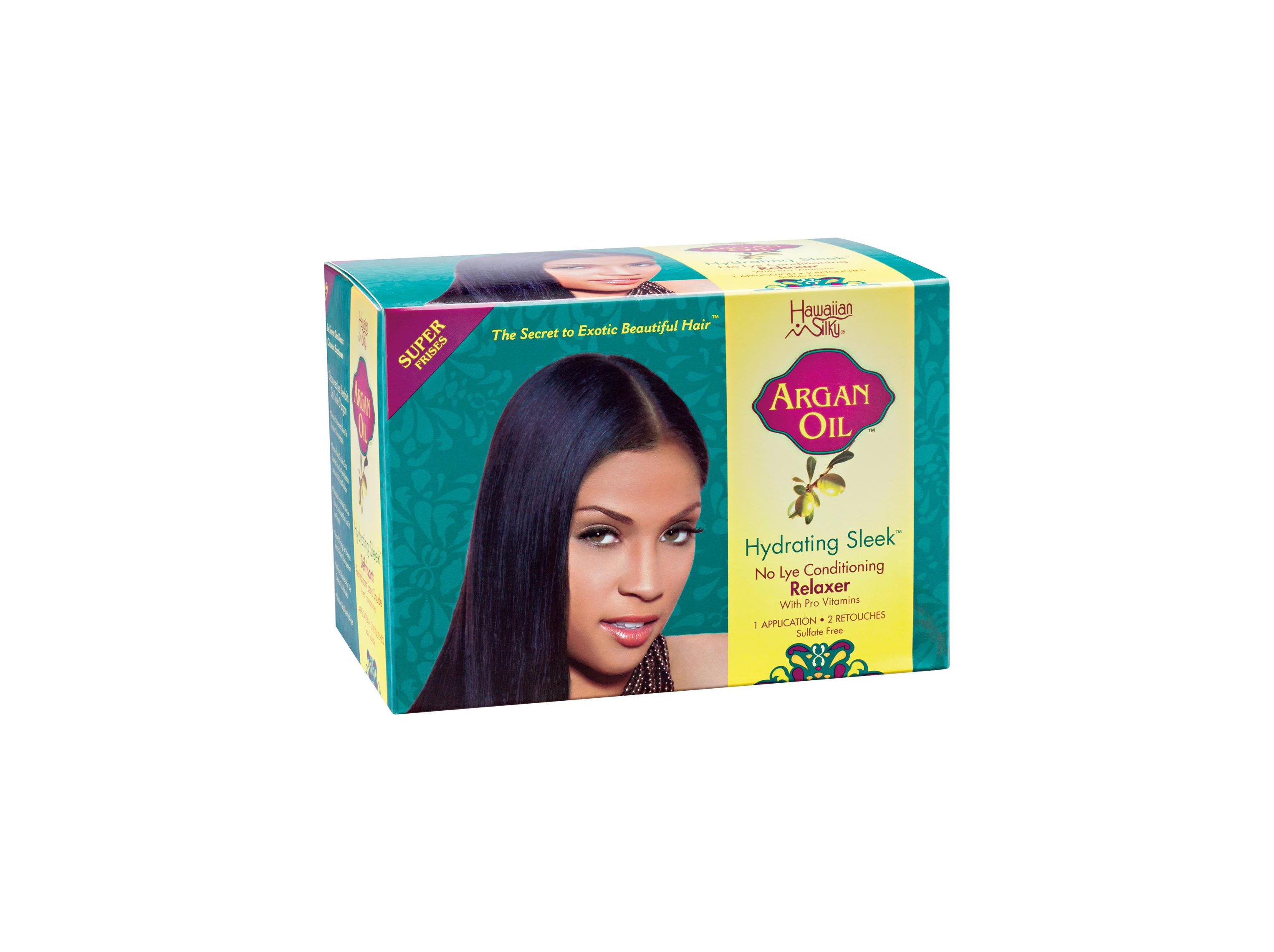 Hawaiian Silky Argan Oil Hydrating Sleek Relaxer Super Frises 5 