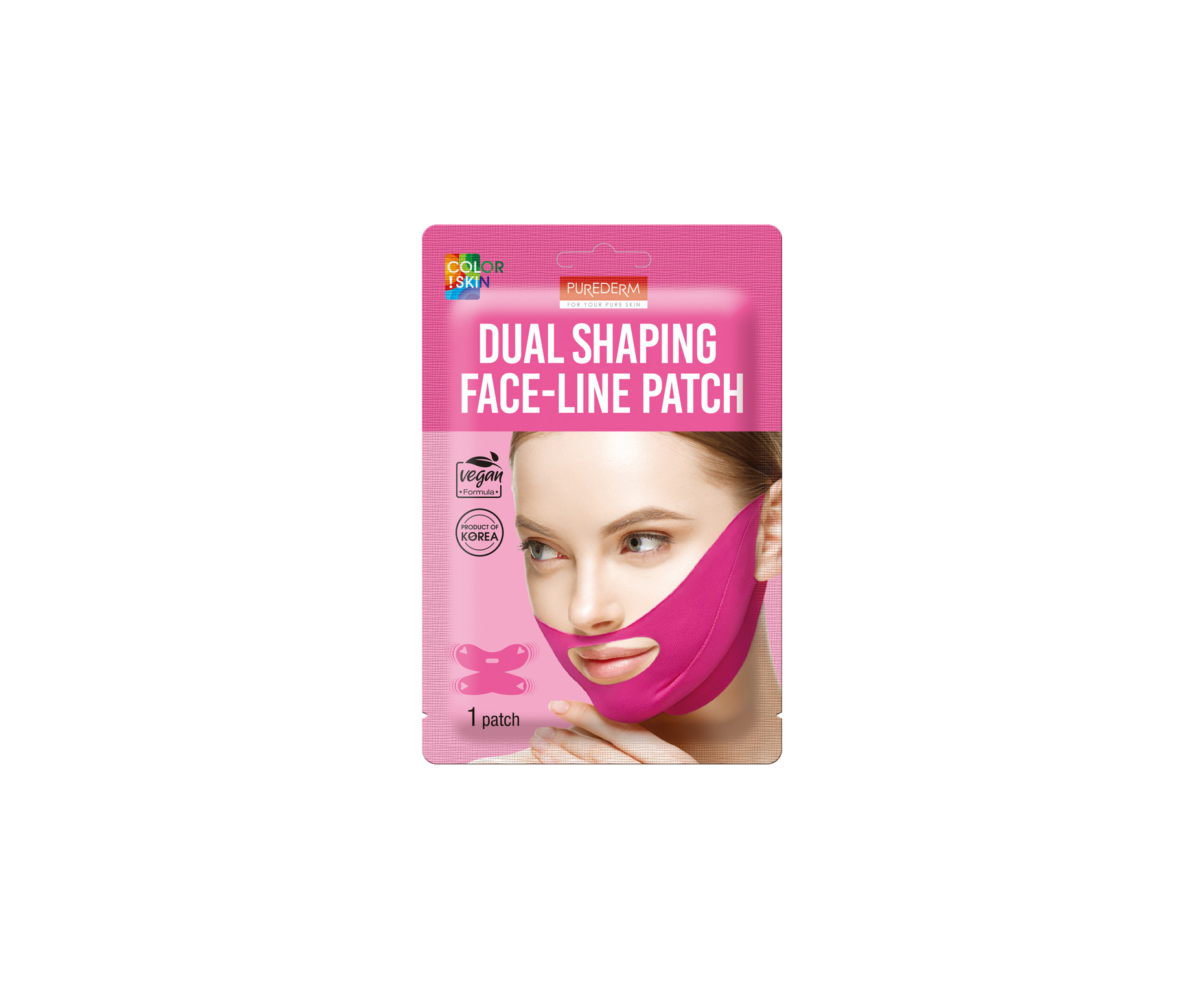 Purederm Dual Shaping Face-Line Patch – 1 Patch