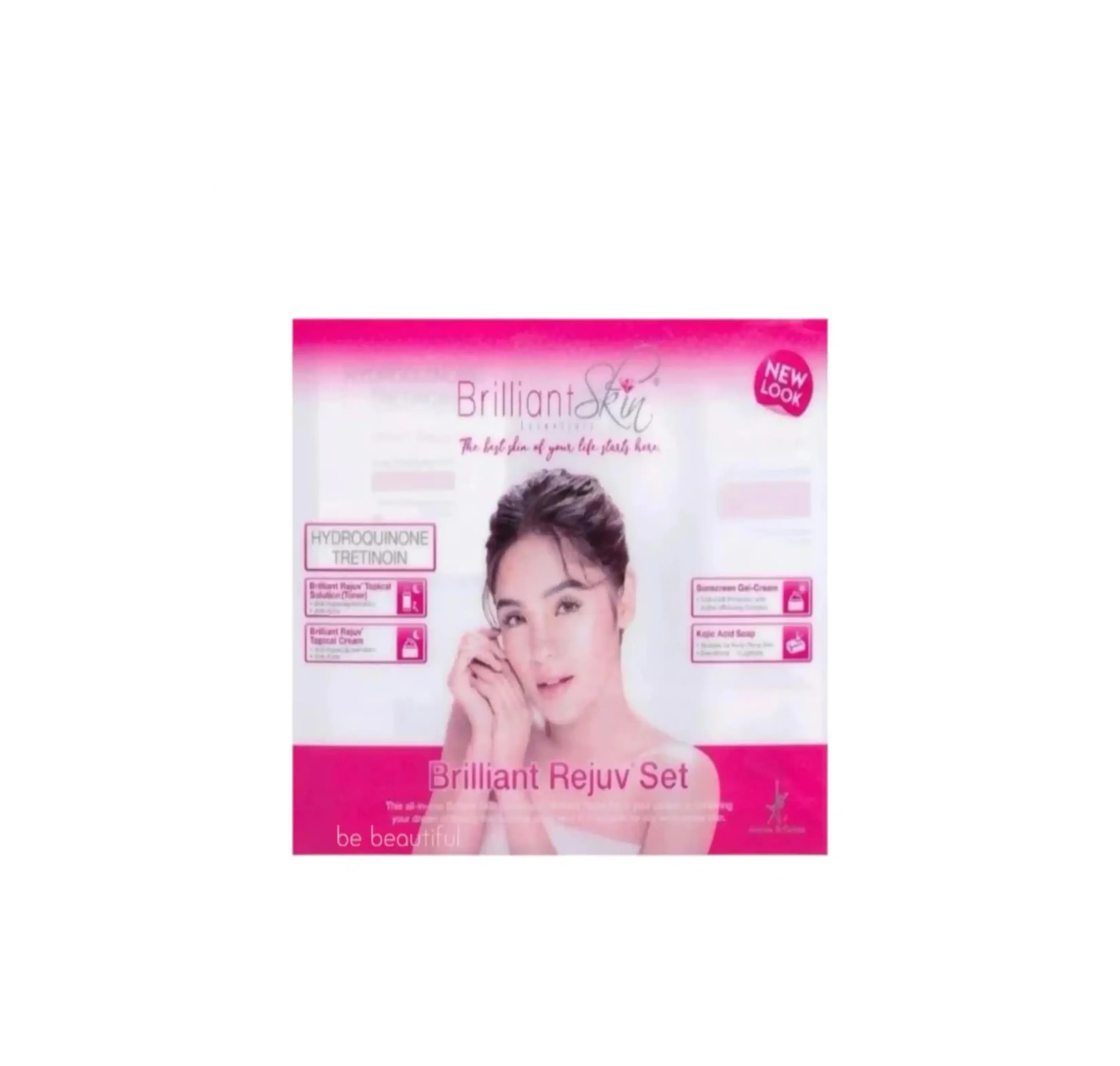 Rejuvenating Facial Set Soap + Toner + Cream + Sunscreen 4 Pcs