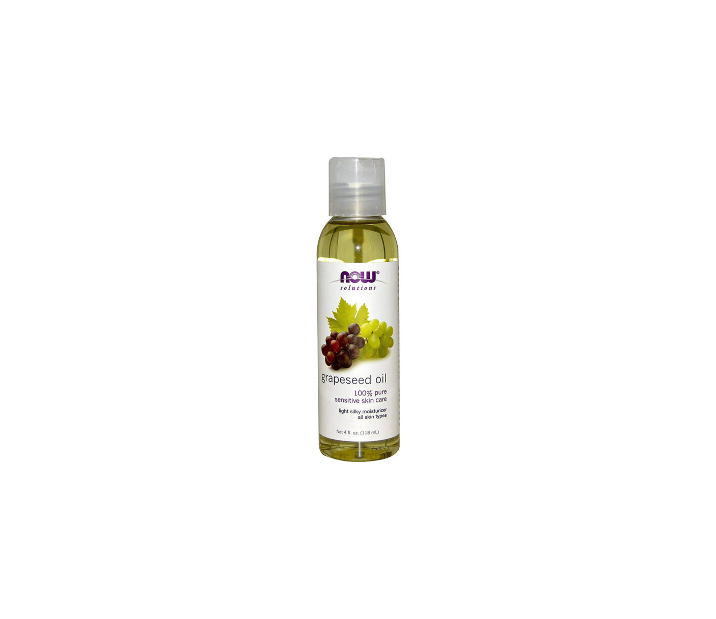 Now Solutions Grapeseed Oil 118ml