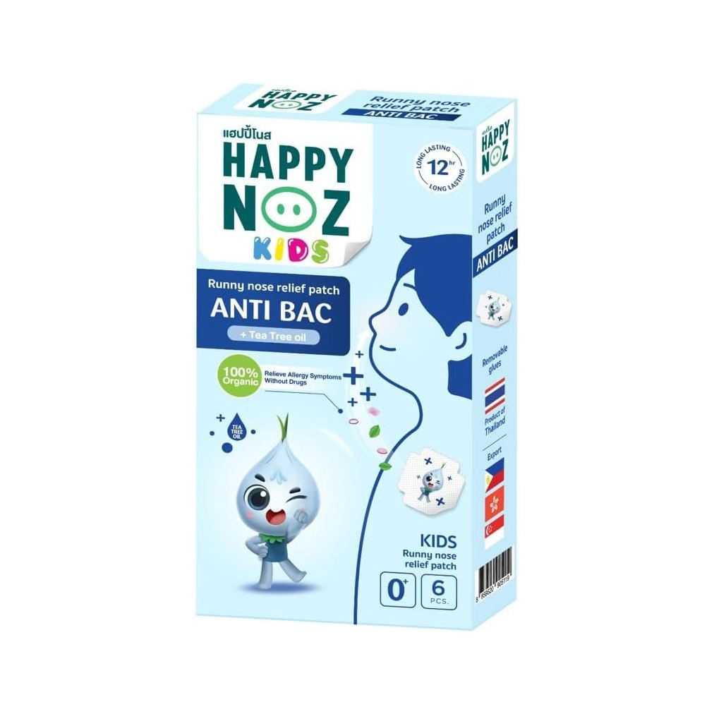 Happy Noz Blue Anti Bac 6 pcs