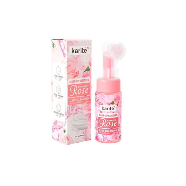 Karite Romantic Rose Deep Cleansing Makeup Remover 150ml