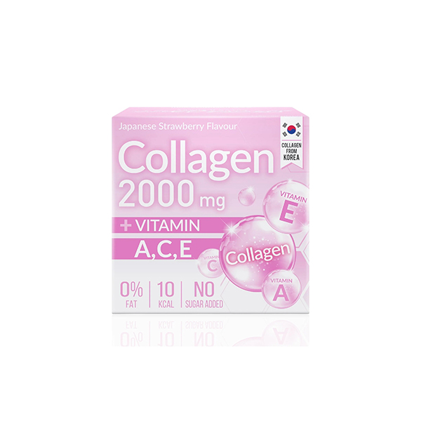 Fresh doze collagen 2000mg strawberry flavour 3.5g