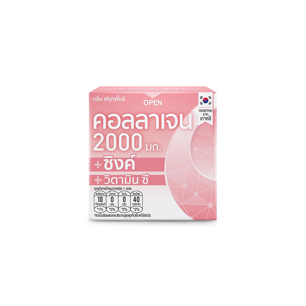 Fresh Doze Collagen 2000mg Fruit Punch Flavour 3.5g
