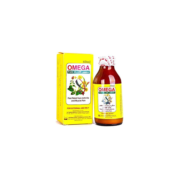 OMEGA Pain Killer Liniment – 60 ml