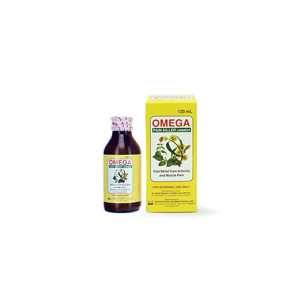 OMEGA Pain Killer Liniment – 120 ml