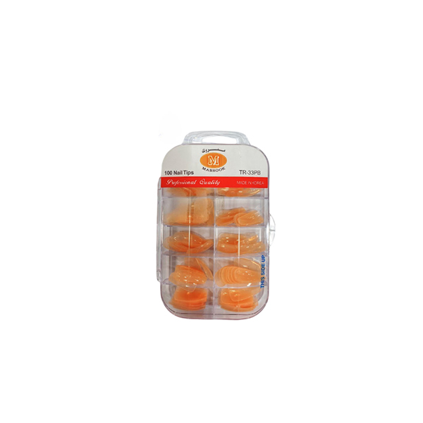 Mabrook Nail Tips TR-33PB 100 Pieces